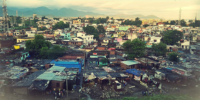 Slums in Dehradun